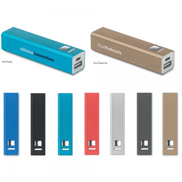 Powerbank w aluminium 