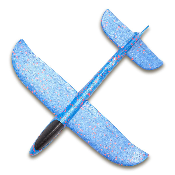 Samolot rzutka Glider, niebieski 